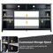 58" TV Stand with Fireplace for TVs up to 65" and Media Storage